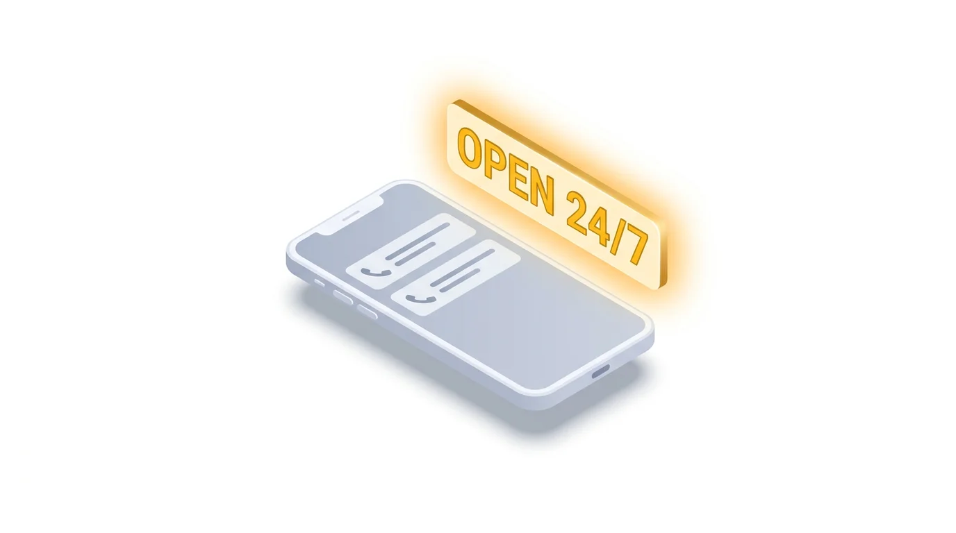 24/7 answering service always open with after-hours phone coverage